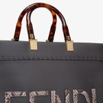 Fendi Sunshine Medium Snakeskin Shopping Bag - Image 5